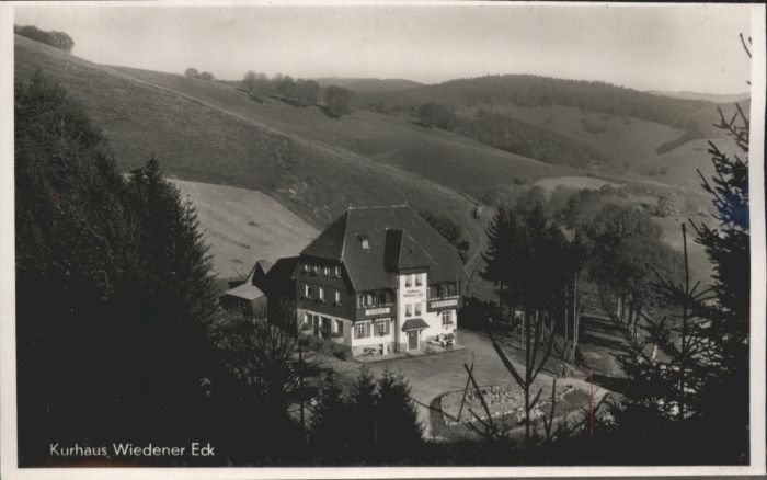 Schoenau Schwarzwald urhaus Wiedener Eck