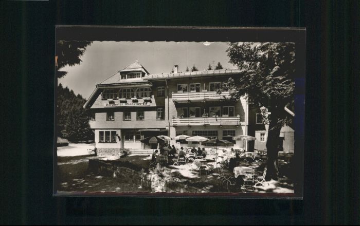 Schoenau Schwarzwald otel Wiedener Eck