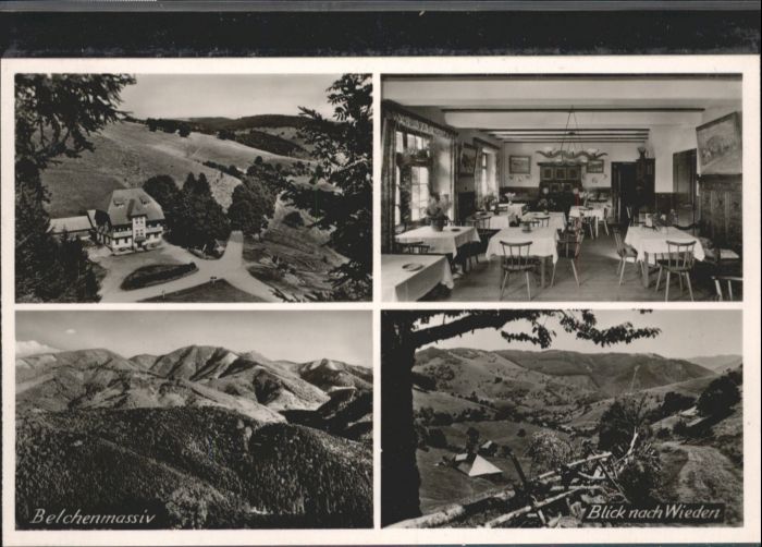 Schoenau Schwarzwald otel Wiedener Eck