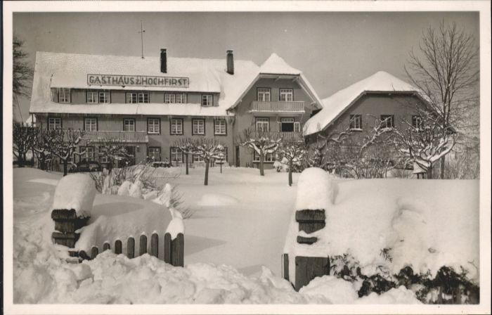 Saig Schwarzwald Saig Gasthof Hochfirst