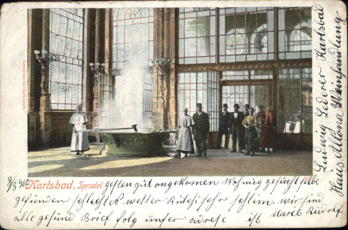 Karlsbad Eger Sprudel
