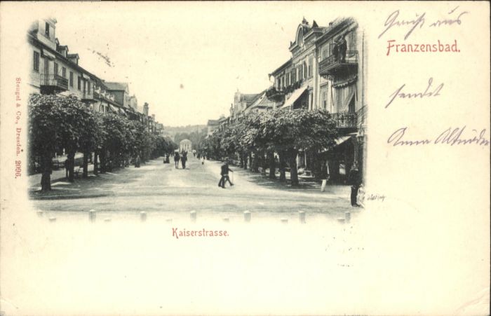 Franzensbad Kaiserstrasse