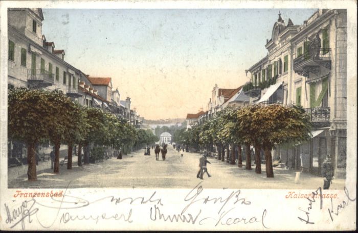 Franzensbad Kaiserstrasse