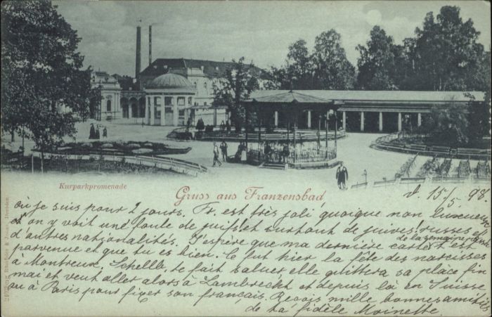 Franzensbad Kurpromenade