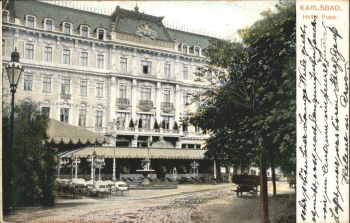 Karlsbad Eger Hotel Pupp