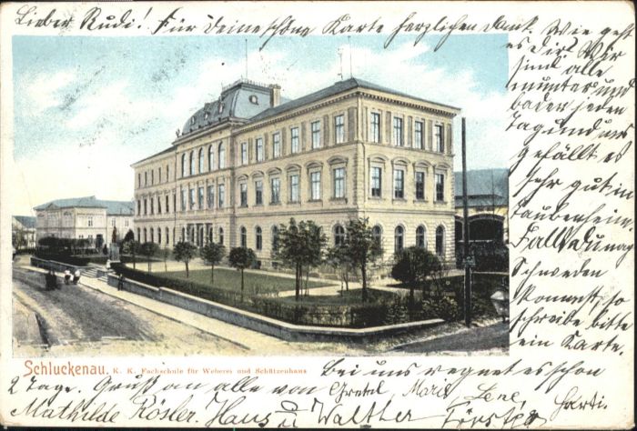 Schluckenau Fachschule Weberei