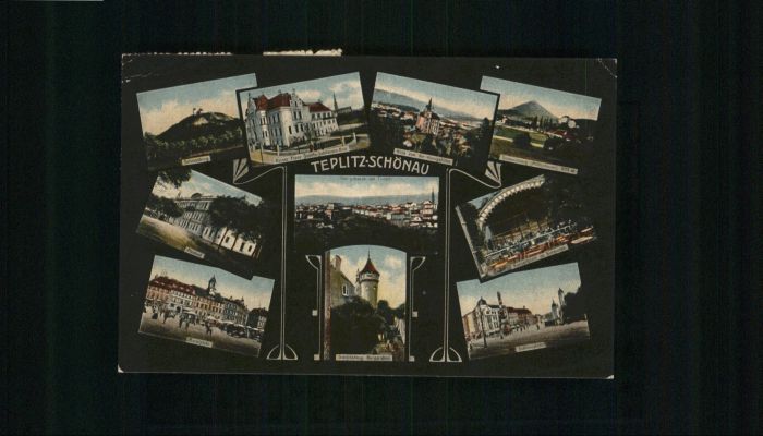Teplitz-Schoenau Teplice Teplitz-Schönau Schlossberg Neubad Mark