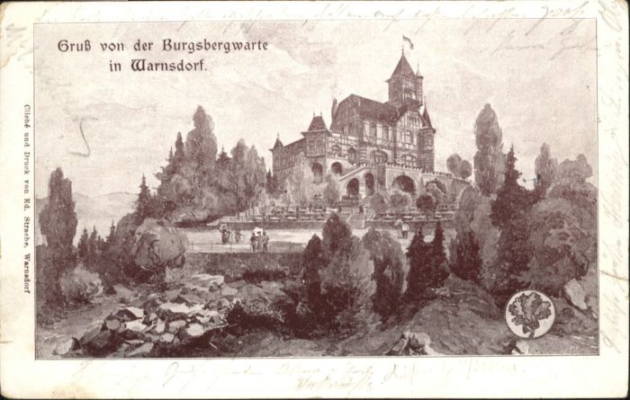 Warnsdorf Varnsdorf Boehmen Warnsdorf Burgsbergwarte