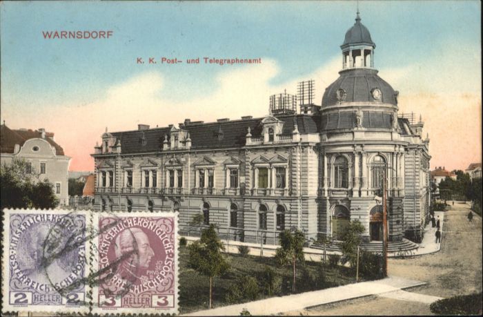 Warnsdorf Varnsdorf Boehmen Warnsdorf Telegraphenamt