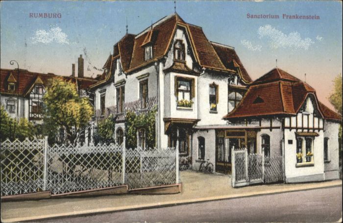 Rumburg Rumburk Sanatorium Frankenstein