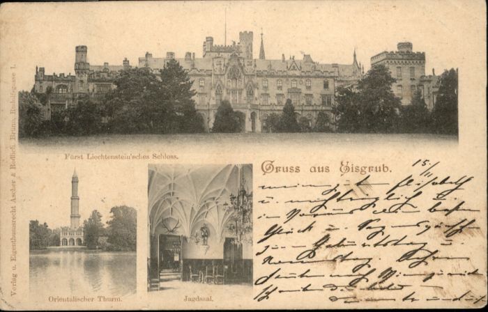 Eisgrub Fürst Lichtensteinsches Schloss Orienta