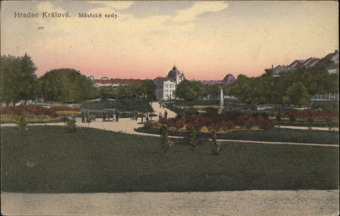 Kralovehradecko Hradec Kralove Hradec Kralove Mestske sady