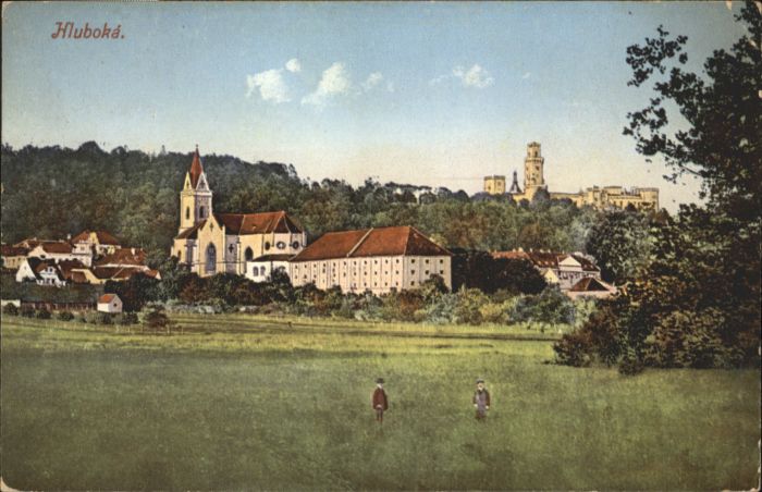 Hluboka Vltavou Hluboka Kirche