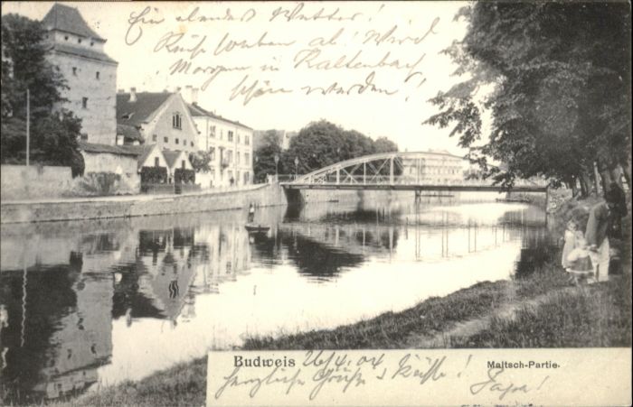 Budweis Ceske Budejowice Budweis Brücke