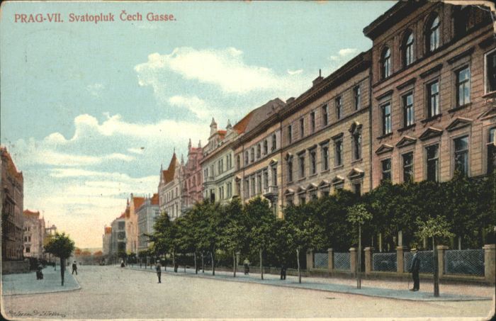 Prag Prahy Prague Prag Svatopluk Cech Gasse