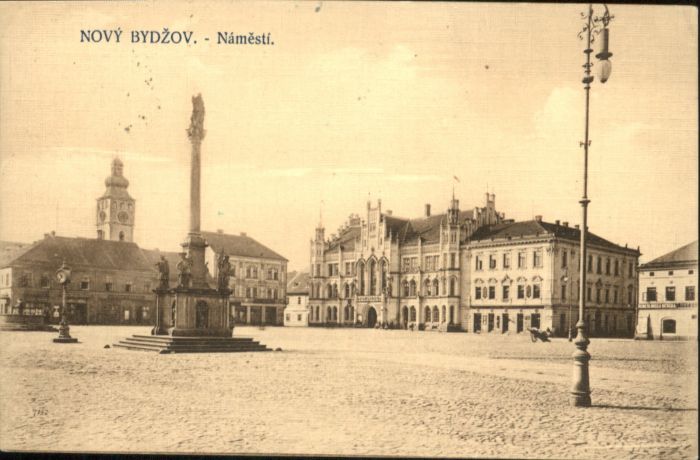 Novy Bydzov Bydzova Namesti Säule