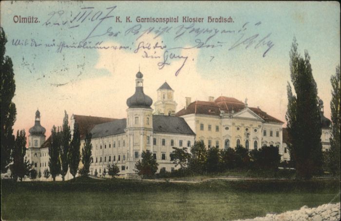 Olmuetz Olomouc Olmütz Garnisonspital kloster Hradisch