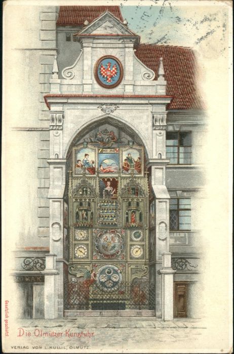 Olmuetz Olomouc Olmütz Kunstuhr