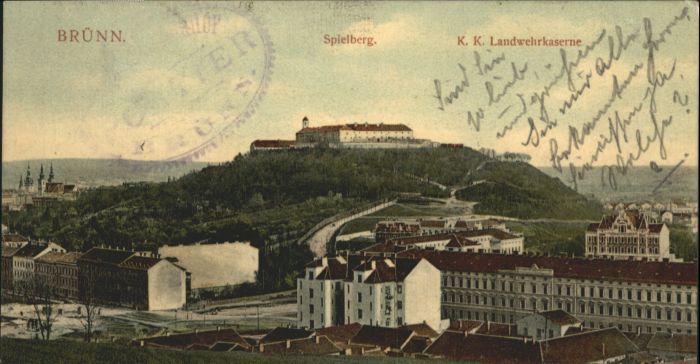 Bruenn Brno Brünn Spielberg Landwehrkaserne