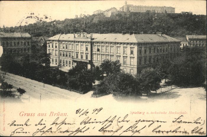 Bruenn Brno Brünn Spielberg technische Hochschule