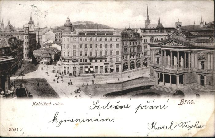 Bruenn Brno Brünn Koblizna ulice