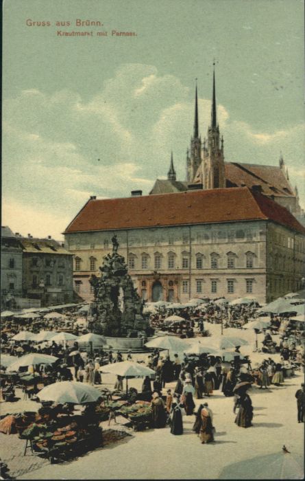 Bruenn Brno Brünn Krautmarkt Parnass