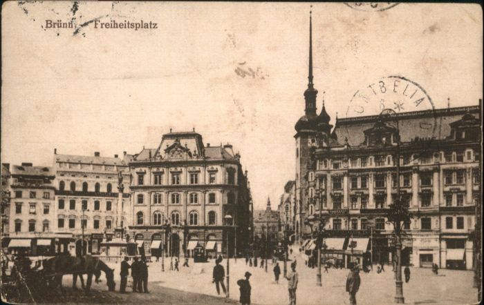 Bruenn Brno Brünn Freiheitsplatz Pferd