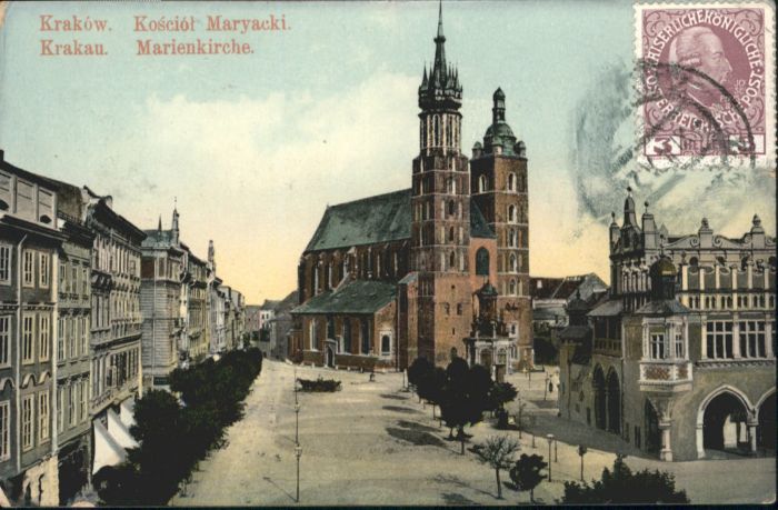 Krakau Krakow Krakau Marien Kirche