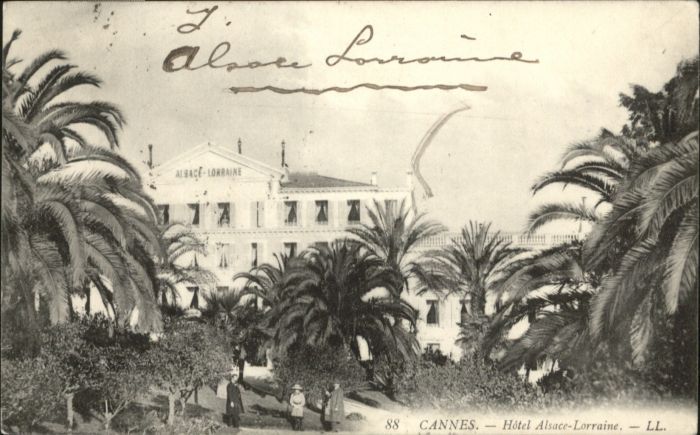 Cannes Alpes-Maritimes Cannes Hotel Alsace-Lorraine