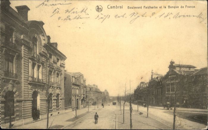 Cambrai Boulevard Faidherbe Banque
