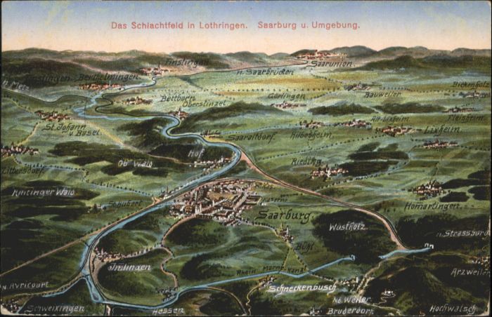 Saarburg Saar Saarburg Lothringen Imlingen Rieding Gö