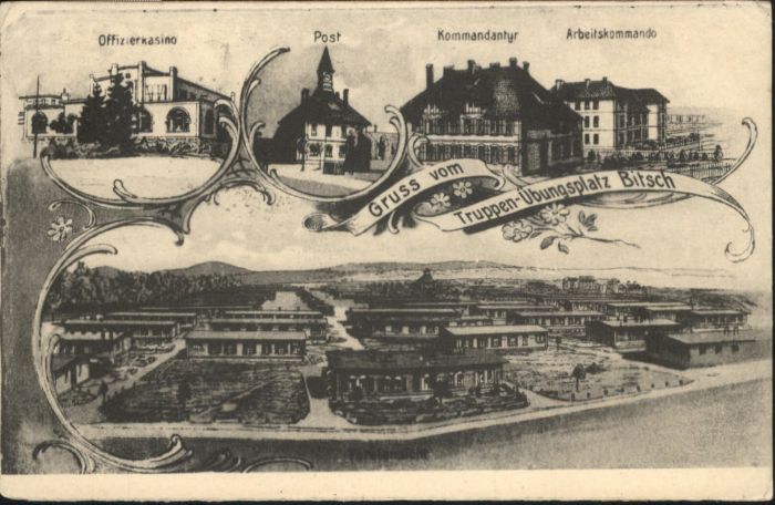 Bitsch Lothringen Bitsch Truppenübungsplatz Offizierkasin