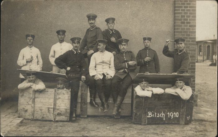 Bitsch Lothringen Bitsch Soldaten