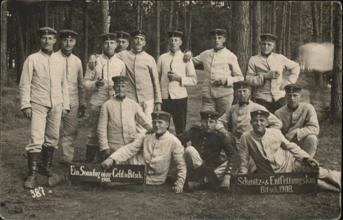 Bitsch Lothringen Bitsch Soldaten