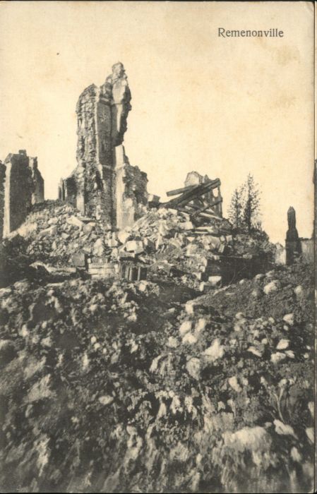 Remenauville Zerstörung