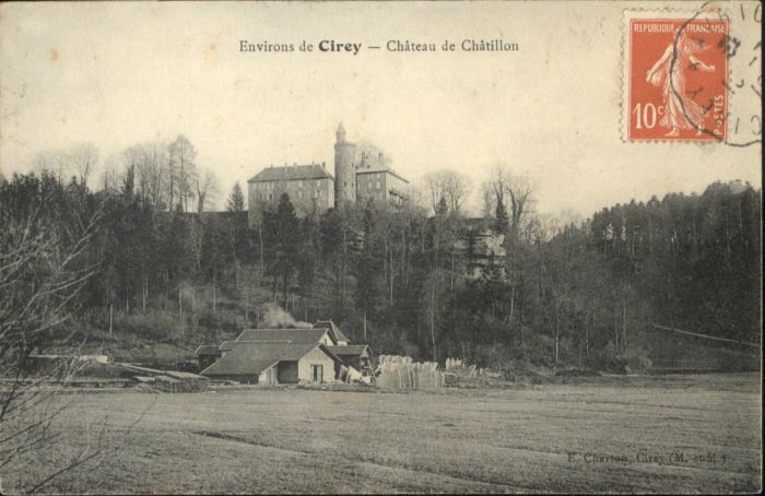 Cirey-sur-Vezouze Chateau Chatillon