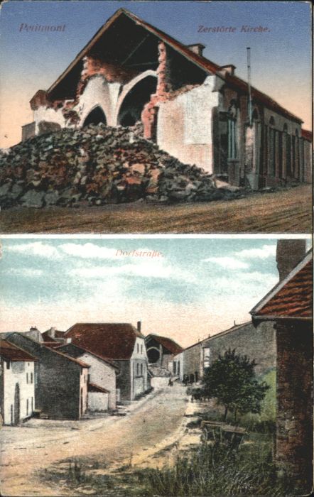 Petitmont Kirche Dorfstrasse