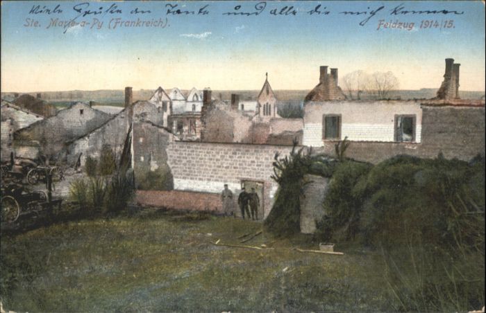 Sainte-Marie-a-Py Zerstörung