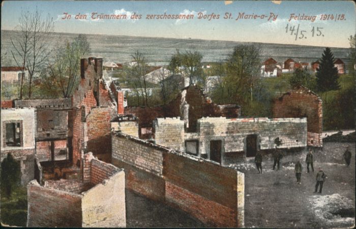 Sainte-Marie-a-Py Zerstörung