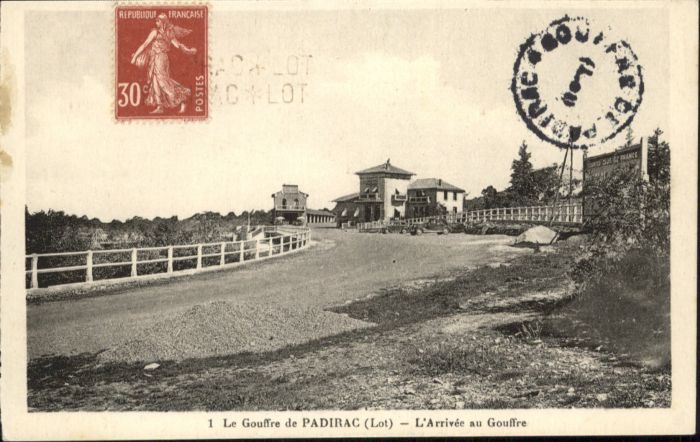 Padirac Arrivee Gouffre