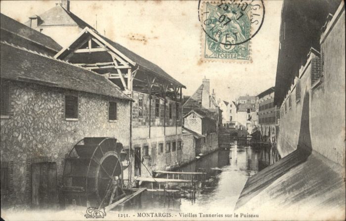 Montargis Loiret Montargis Tanneries Puiseau