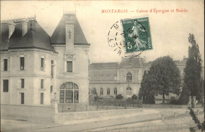 Montargis Loiret Montargis Caisse Epargne Mairie