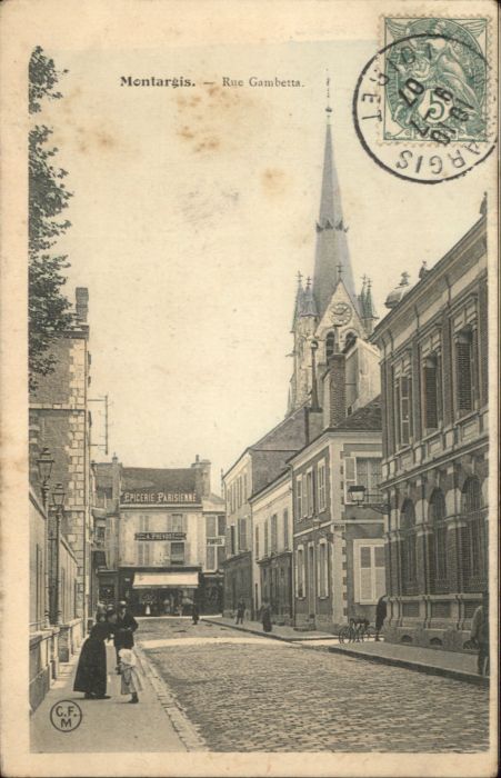Montargis Loiret Montargis Rue Gambetta