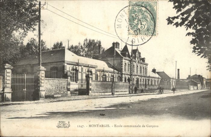 Montargis Loiret Montargis Ecole Communale Garcons