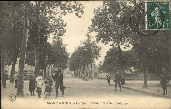 Montargis Loiret Montargis Rond Point St. Dominique