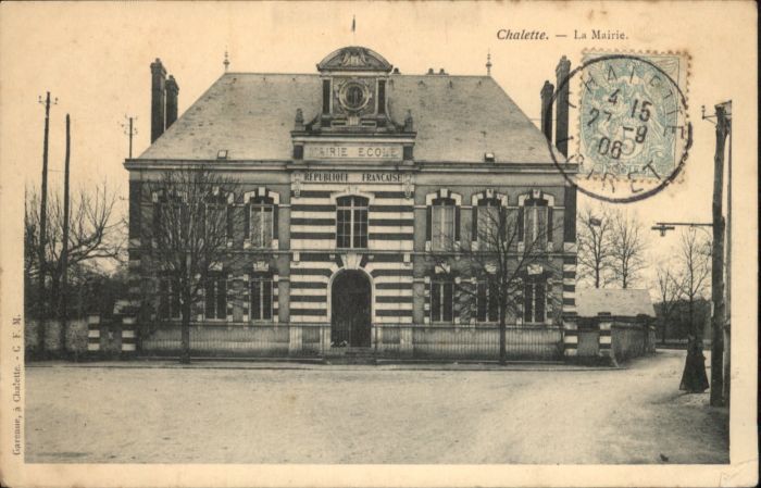 Chalette-sur-Loing Mairie Ecole