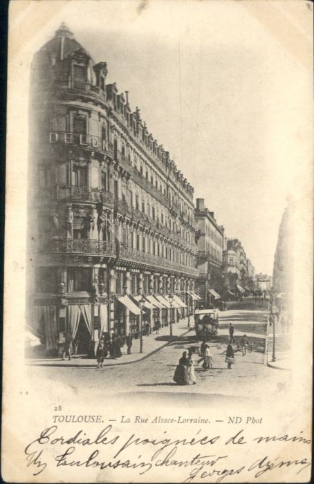 Toulouse Haute-Garonne Rue Alsace_Lorraine