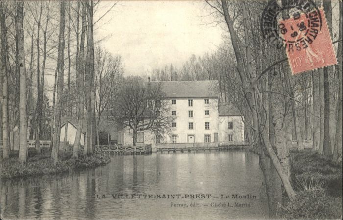 La Villette Saint-Prest Moulin Mühle