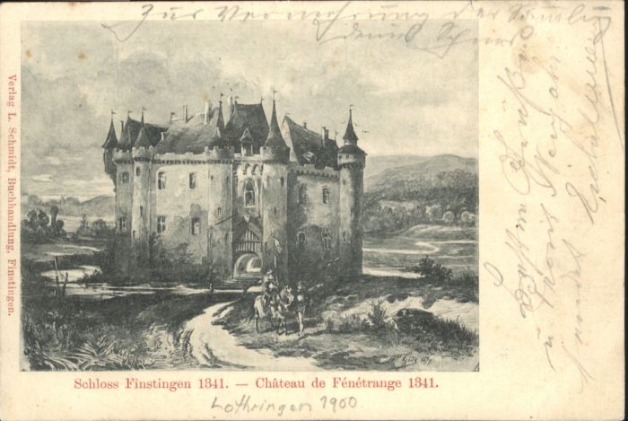 Finstingen Schloss Chateau Fenetrange