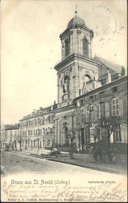 Saint-Avold Lothringen Kirche